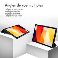 imoshion Coque tablette Trifold Xiaomi Redmi Pad SE - Noir