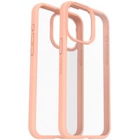 OtterBox Coque arrière React Apple iPhone 15 Pro Max - Transparent / Peach