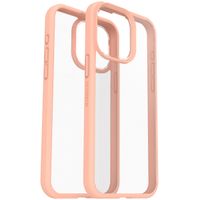 OtterBox Coque arrière React iPhone 15 Pro Max - Transparent / Peach