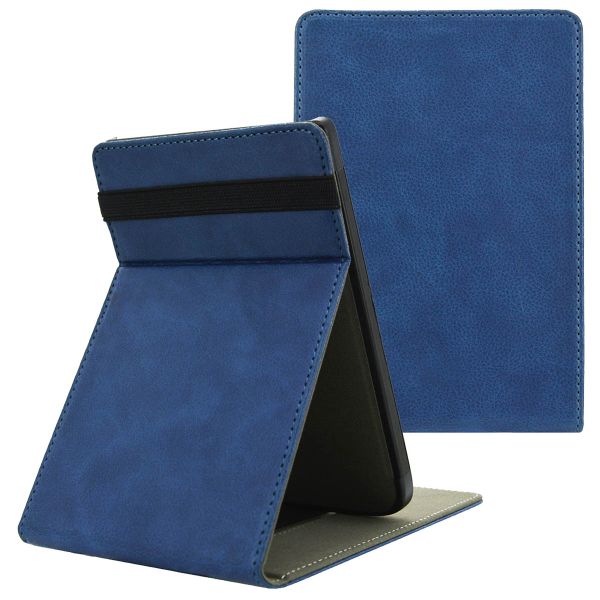 imoshion Étui à rabat Pocketbook Touch Lux 5 / HD 3 / Basic Lux 4 / Vivlio Lux 5 - Bleu foncé