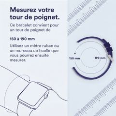 Selencia Bracelet magnétique en acier Samsung Galaxy Watch 7 (40/44mm) - Doré