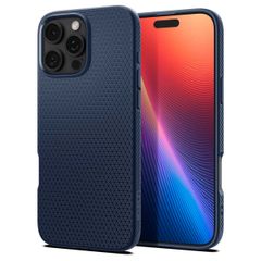 Spigen Coque Liquid Air™ iPhone 16 Pro - Navy Blue