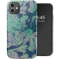 Selencia Coque arrière Vivid Apple iPhone 11 - Fresh Paint Green