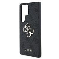 Guess Coque 4G Metal Logo Backcover Samsung Galaxy S25 Ultra - Noir