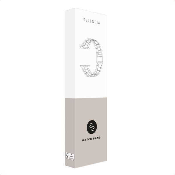 Selencia Bracelet Chain Apple Watch | 38/40/41/42 mm - Argent
