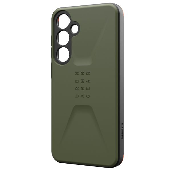 UAG Coque Civilian Samsung Galaxy S24 Plus - Olive Drab