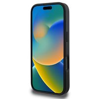 Guess Coque 4G Metal Logo Backcover Apple iPhone 16 Pro - Noir