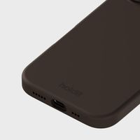 Holdit Coque Silicone iPhone 16 - Chocolate