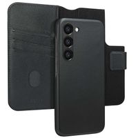 Accezz Étui de télephone portefeuille en cuir 2-en-1 avec MagSafe Samsung Galaxy S23 - Onyx Black