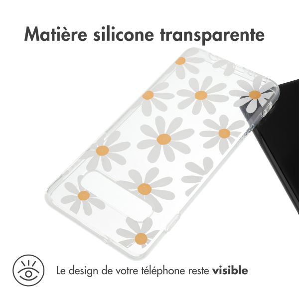 imoshion Coque Design Samsung Galaxy S10 - Daisy Flower