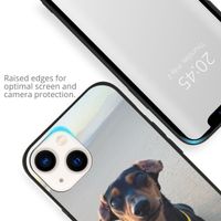 Concevez votre propre coque en gel Apple iPhone 14 - Noir