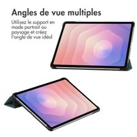 imoshion Coque tablette Trifold Samsung Galaxy Tab S11 - Vert foncé