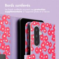 imoshion Étui de télephone portefeuille Design Samsung Galaxy A26 - Dusty Rose Blossoms