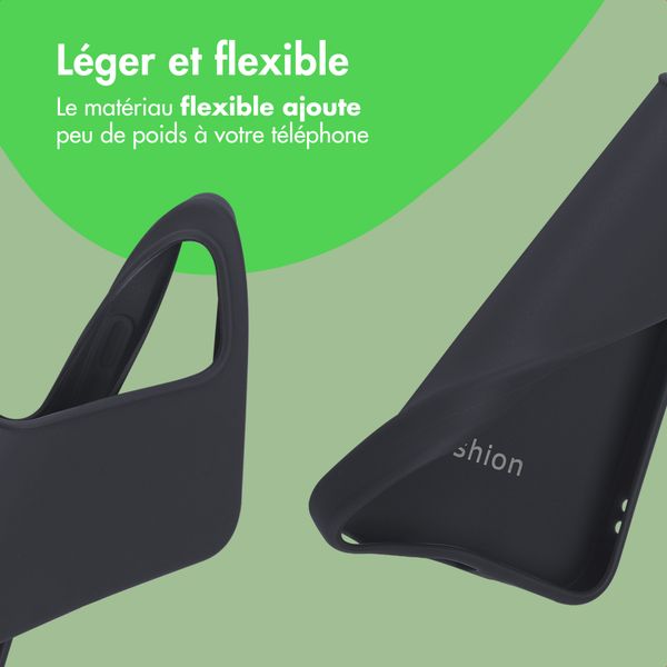 imoshion Coque Couleur Xiaomi Redmi 15C (5G) - Noir