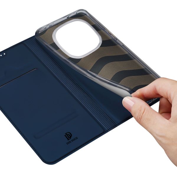Dux Ducis Étui de téléphone Slim Xiaomi Redmi Note 14 Pro (4G) - Bleu foncé
