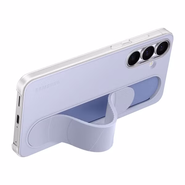Samsung Coque arrière originale Standing Grip Samsung Galaxy S25 FE - Light Blue