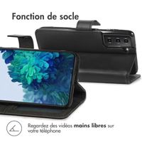 imoshion Étui de télephone portefeuille Samsung Galaxy S21 - Noir