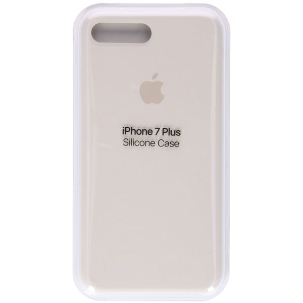 Apple Coque en silicone Apple iPhone 8 Plus / 7 Plus - Stone