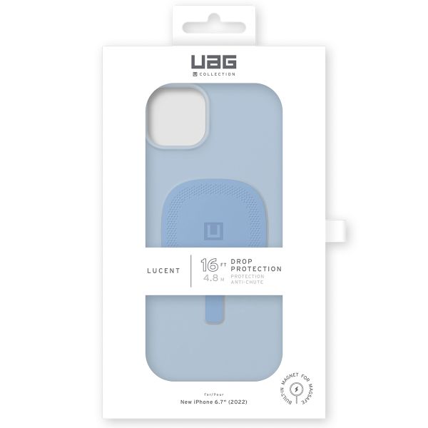 UAG Coque Lucent 2.0 MagSafe Apple iPhone 14 Plus - Cerulean