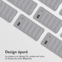 imoshion Coque arrière EasyGrip Google Pixel 6a - Gris