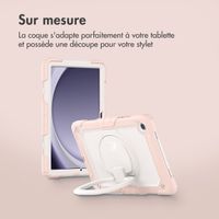 imoshion Coque tablette kidsproof Rugged Samsung Galaxy Tab A9 Plus - Rose clair