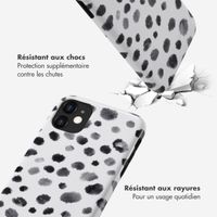 Selencia Coque arrière Vivid Apple iPhone 11 - Trendy Leopard