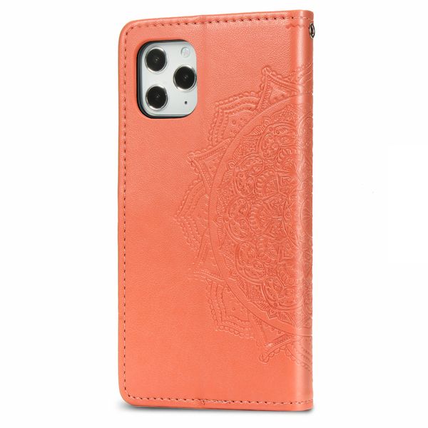 Etui de téléphone portefeuille Mandala iPhone 12 (Pro)