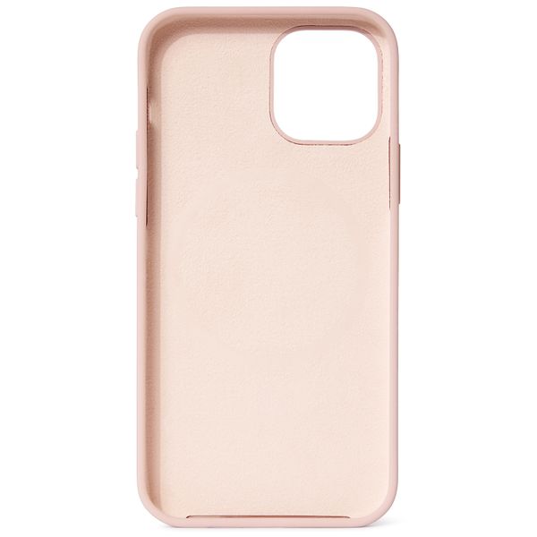 Decoded Coque en silicone MagSafe iPhone 12 (Pro) - Powder Pink