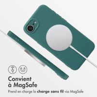 imoshion Coque Couleur avec MagSafe iPhone 16e - Vert foncé