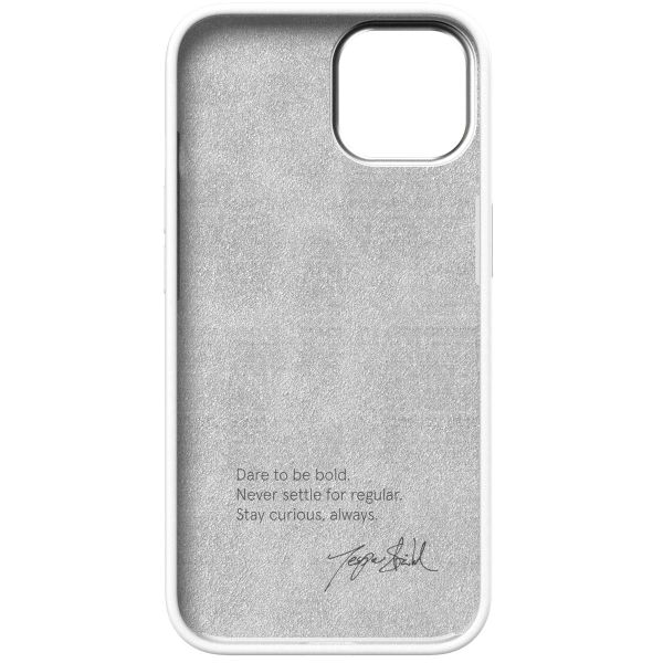 Nudient Bold Case iPhone 13 - Chalk White