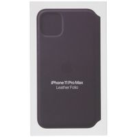 Apple Étui de téléphone Leather Folio Apple iPhone 11 Pro Max