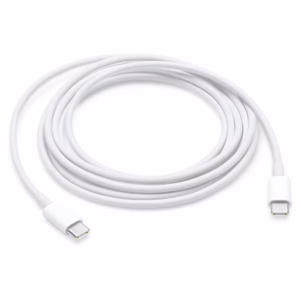 Apple Câble de charge USB-C vers USB-C - 1 mètres - Blanc