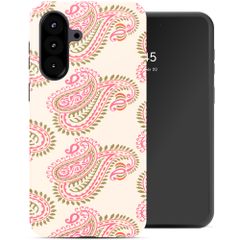 Selencia Coque arrière Vivid Samsung Galaxy A57 (5G) - Paisley Blush