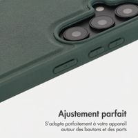 Accezz Coque arrière Edge avec MagSafe Samsung Galaxy S25 - Vert