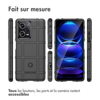 imoshion Coque Arrière Rugged Shield Xiaomi Poco X5 Pro 5G - Noir