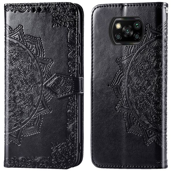 imoshion Etui de télephone Mandala Xiaomi Poco X3 (Pro) - Noir