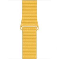 Apple ﻿Leather Loop M Apple Watch Series 1-10 / SE / Ultra (2) - 42/44/45/46/49 mm - Jaune