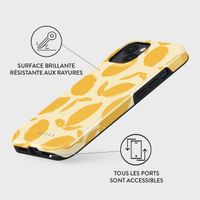 Burga Coque arrière Tough Apple iPhone 14 - Lemon Tart