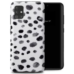 Selencia Coque arrière Vivid Tough Samsung Galaxy A51 - Trendy Leopard