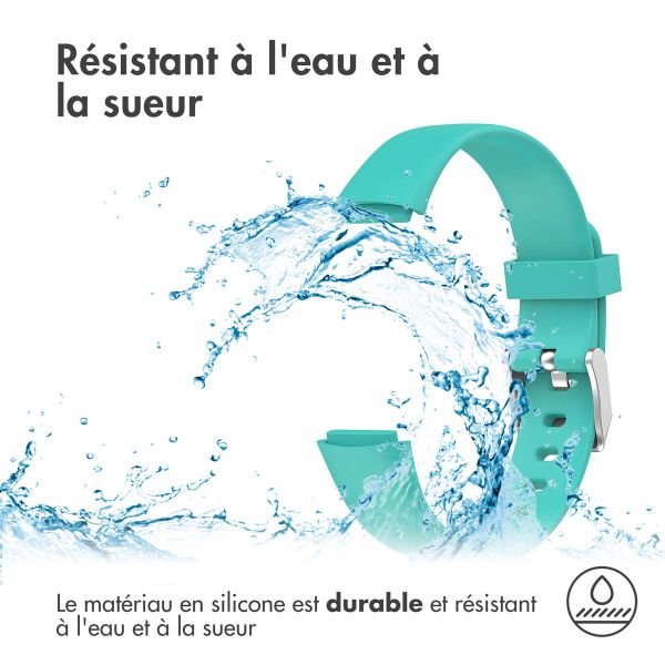 imoshion Bracelet en silicone le Fitbit Luxe - Turquoise