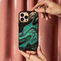 Burga Coque Elite Gold iPhone 14 - Emerald Pool