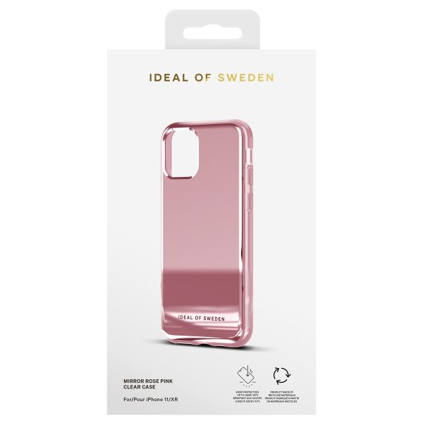 iDeal of Sweden Coque arrière Mirror iPhone 11 / Xr - Rose Pink