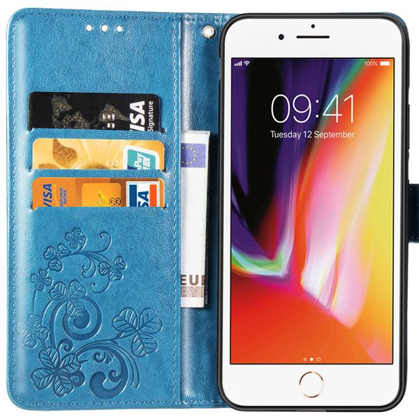 Etui de téléphone Fleurs de Trèfle iPhone SE (2022 / 2020) / 8 / 7