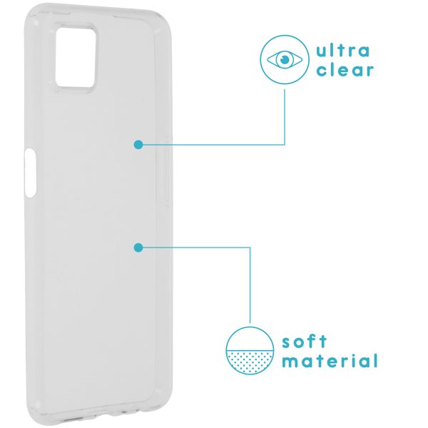 imoshion Softcase Back Cover Oppo A73 (5G) - Transparent