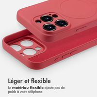 imoshion Coque Couleur avec MagSafe Apple iPhone 16 Pro Max - Dusty Rose