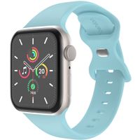 imoshion Bracelet en silicone⁺ Apple Watch Series 1 á 9 / SE (38/40/41 mm) | Series 10 (42 mm) - Bleu Saphir - Taille S/M