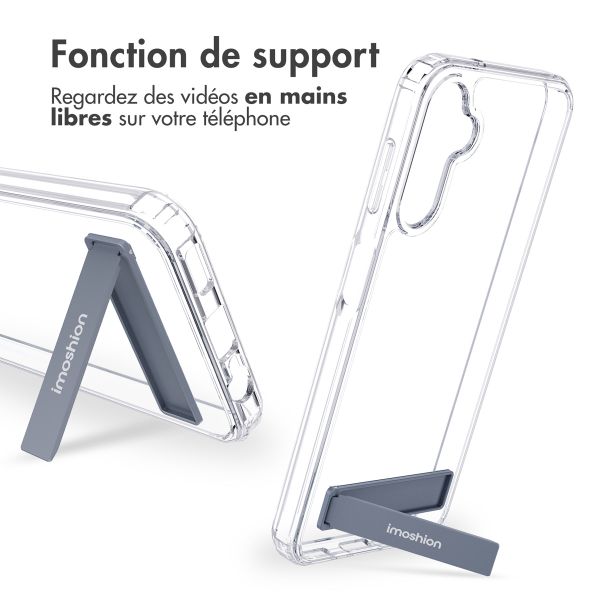 imoshion Coque Stand Samsung Galaxy A14 (5G/4G) - Transparent