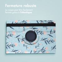 imoshion Coque tablette Design rotatif à 360° Samsung Galaxy Tab S11 - Flowers