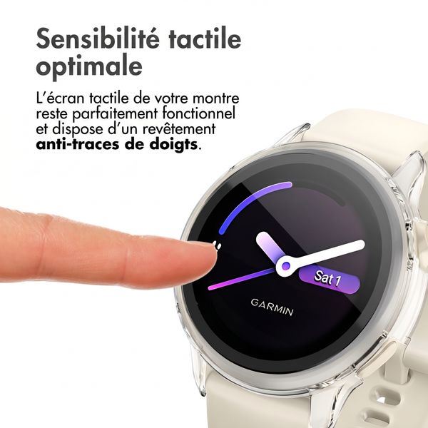 imoshion Coque rigide à couverture complète Garmin Vivoactive 6 - Transparent
