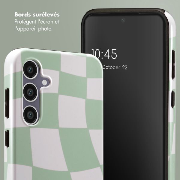 Selencia Coque arrière Vivid Samsung Galaxy S23 FE - Groovy Sage Green